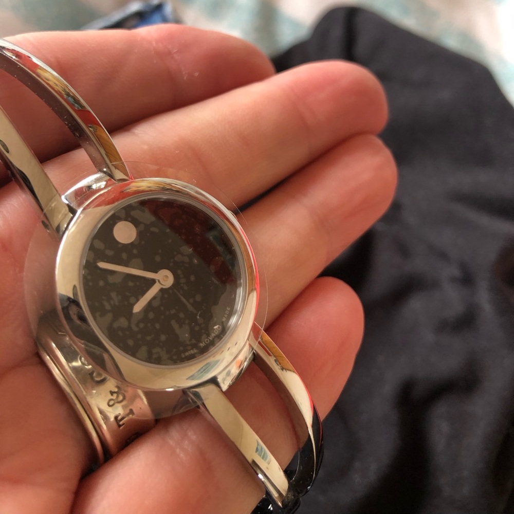 SOLD ELSEWHERE Movado Amorosa Swiss Made ladies stainless steel watch